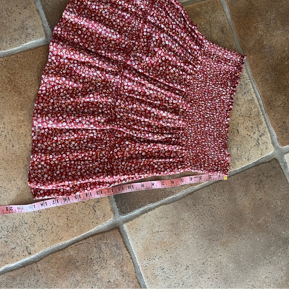 Hippie Rose Floral Mini Skirt - Picture 4 of 4